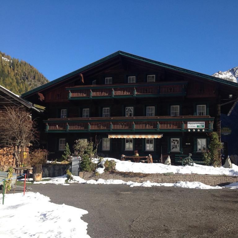 Ferienwohnung Altes Holzhaus Sölden Exterior foto