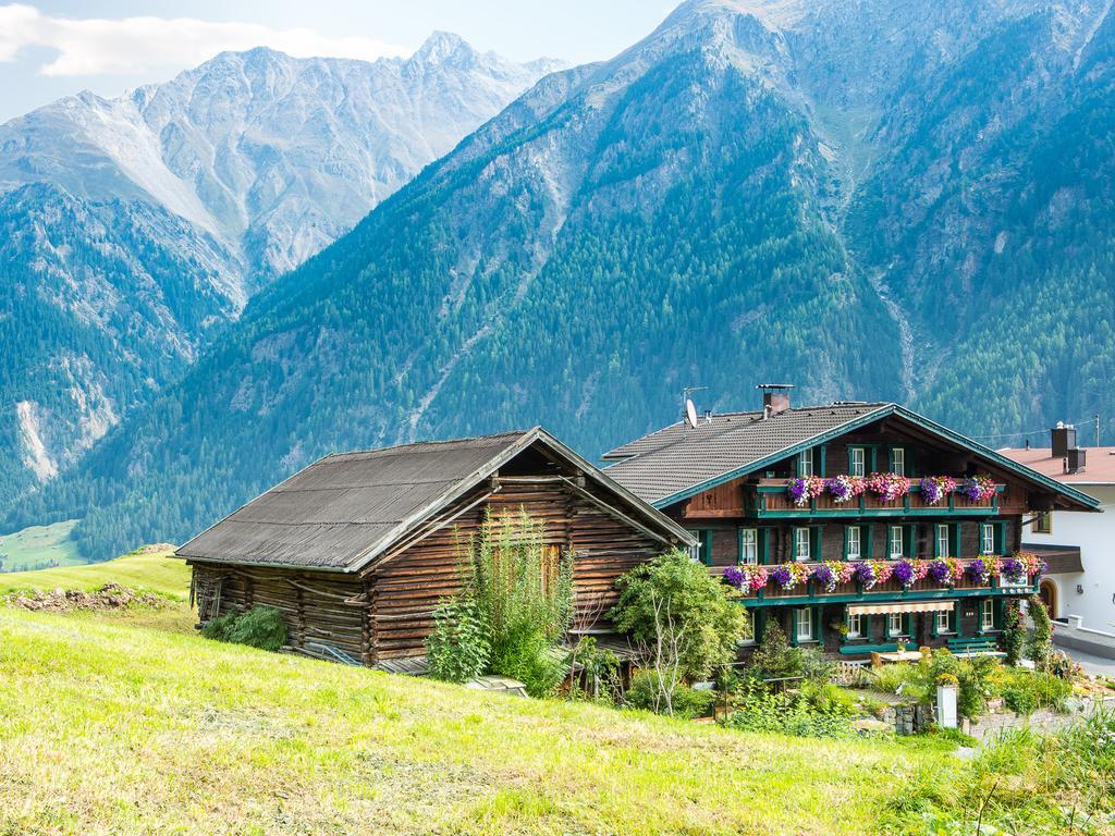 Ferienwohnung Altes Holzhaus Sölden Exterior foto